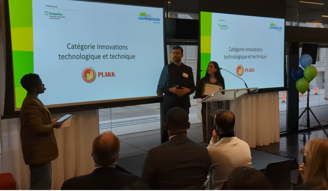 Plakk is in the business of preventing strokes