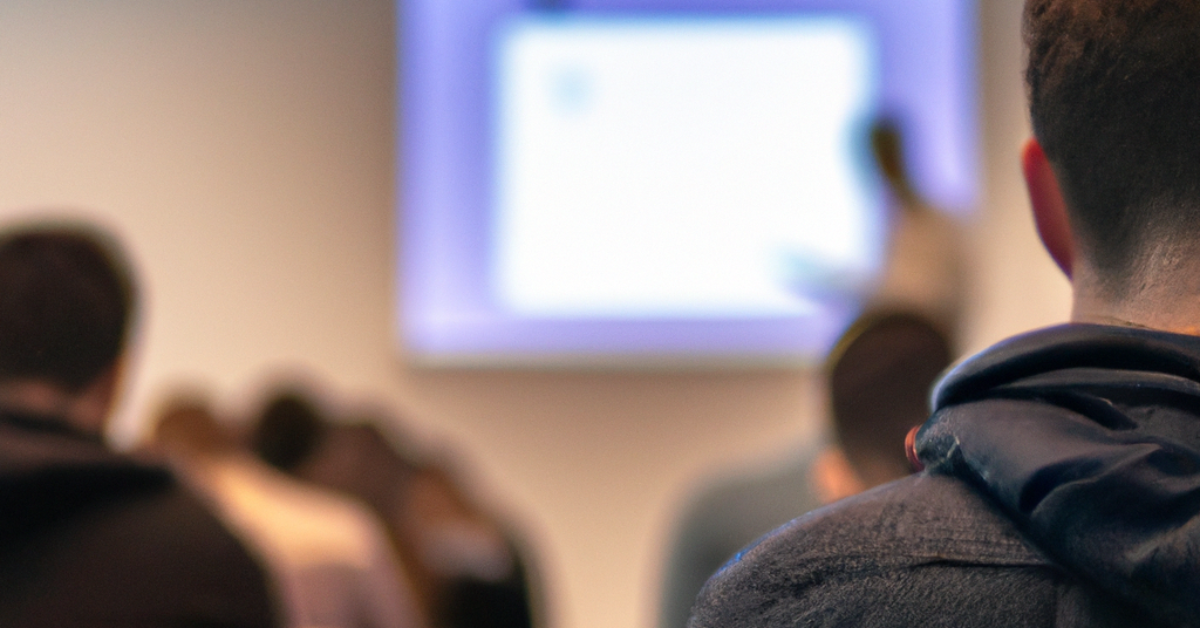 Code ta première landing page avec Le Wagon Salle de classe interactive vue de l'arrière de la pièce