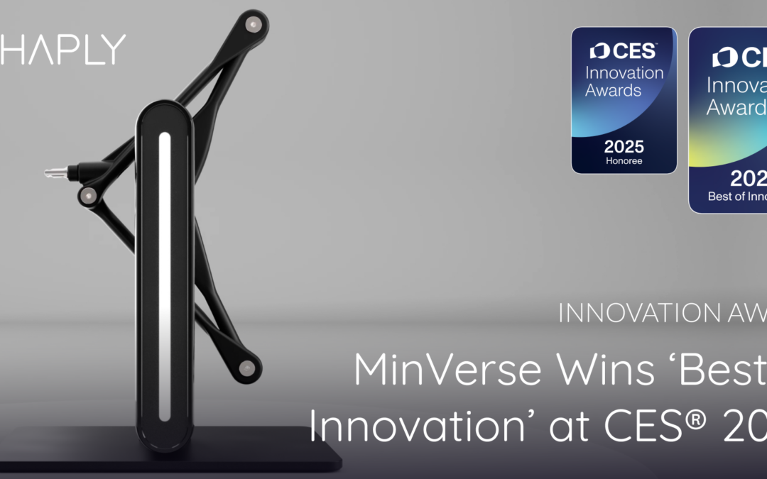 Haply Robotics, leader en interaction 3D immersive, récompensée au CES 2025